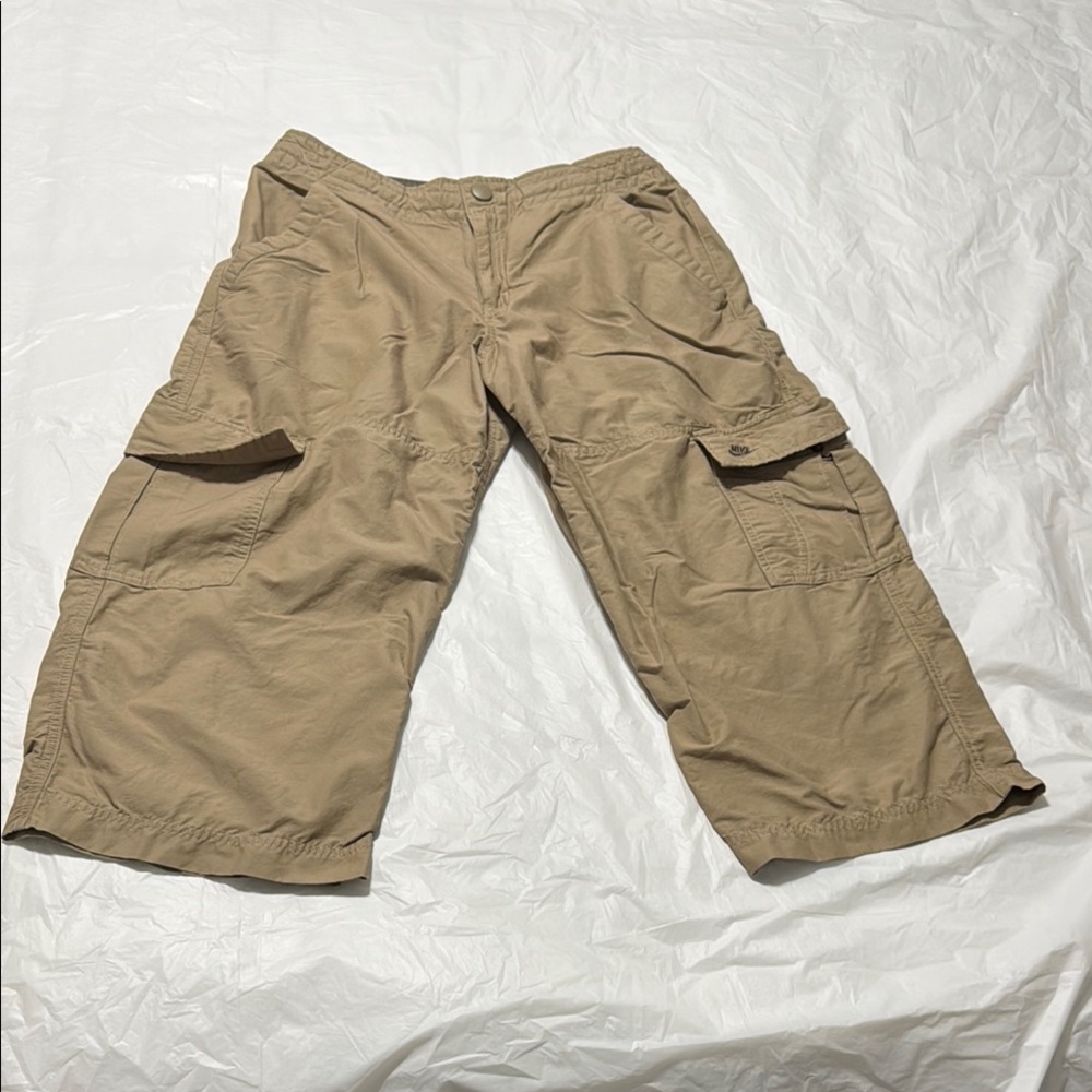 Men's Tan Cargo Shorts